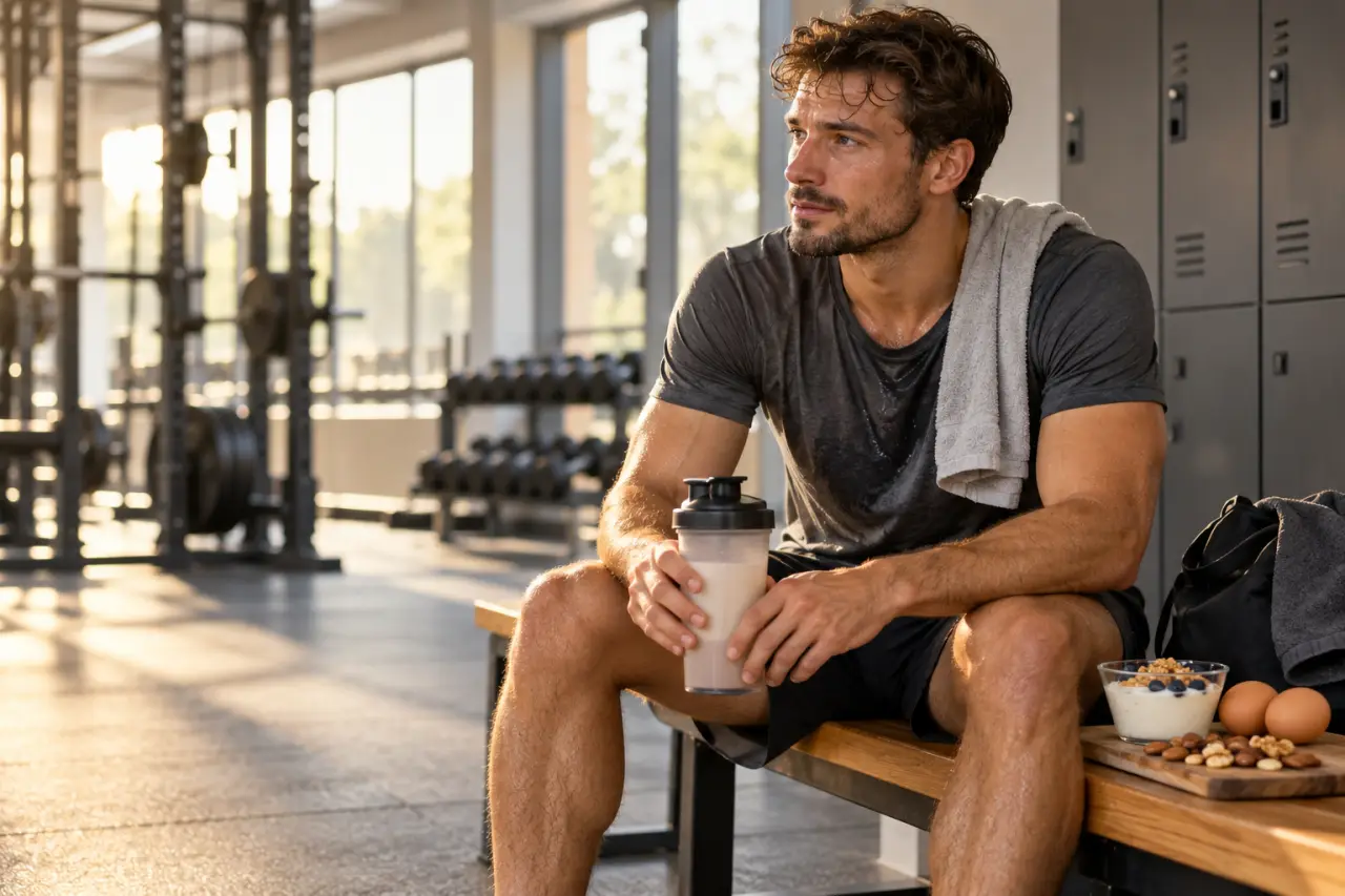 Protéines après le sport : 20 à 30 g utiles, mais pas de course au shaker