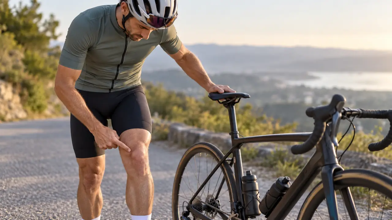 Douleurs aux genoux à vélo : repérer la zone avant de toucher à la selle