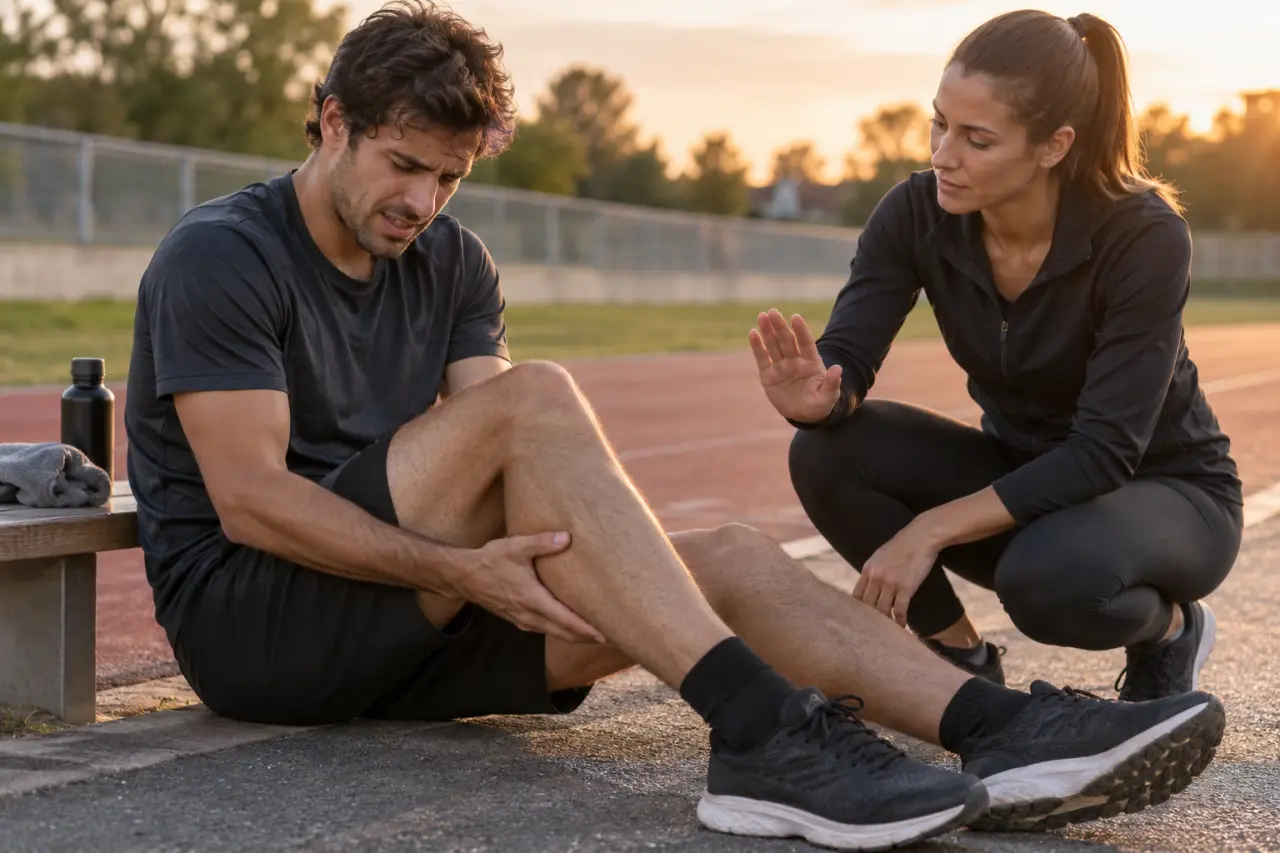 Contracture musculaire du mollet : pourquoi il ne faut pas étirer un muscle dur de force