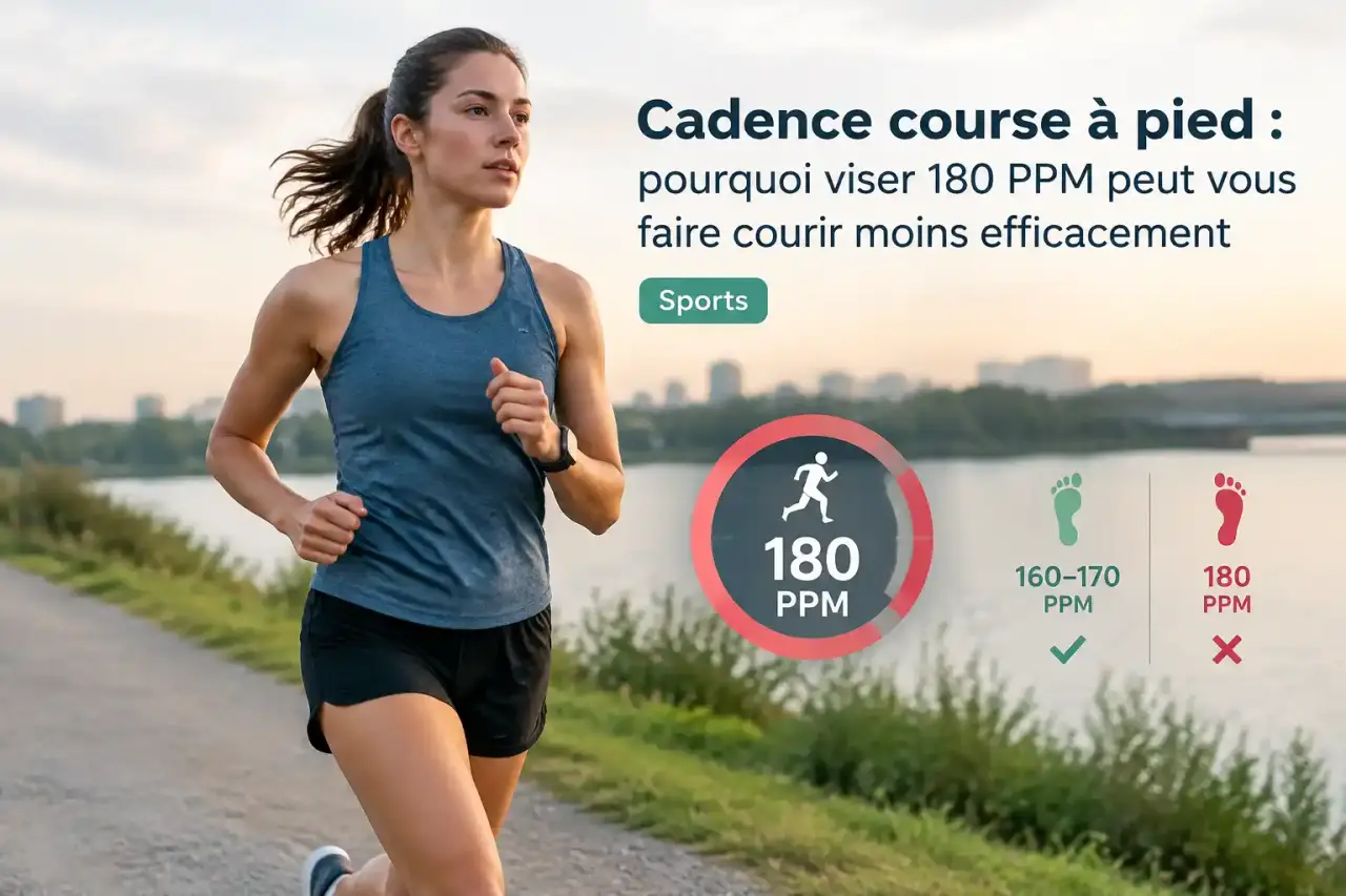 Cadence course à pied : pourquoi viser 180 PPM peut vous faire courir moins efficacement