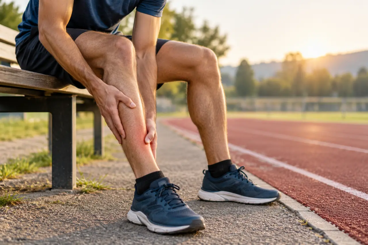 Courbature ou périostite au tibia : la localisation et l’évolution font la différence
